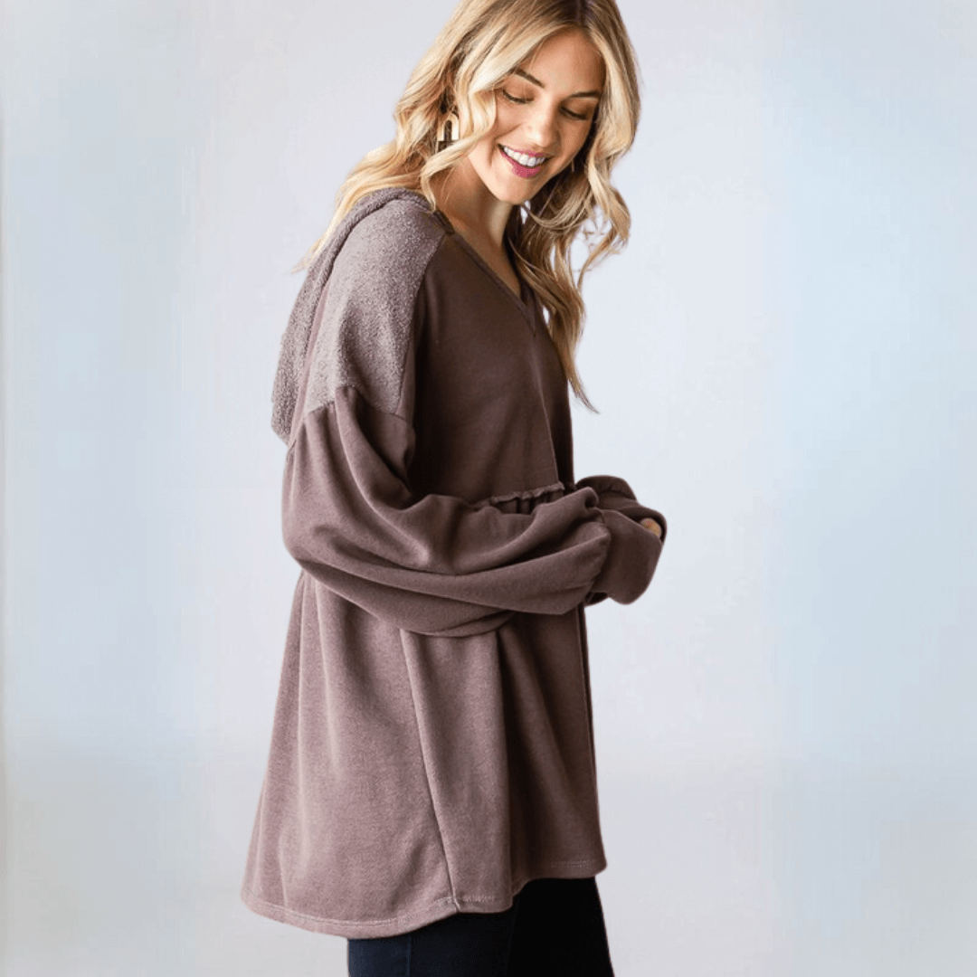 Baby Doll Cut Bishop Sleeve Tunic