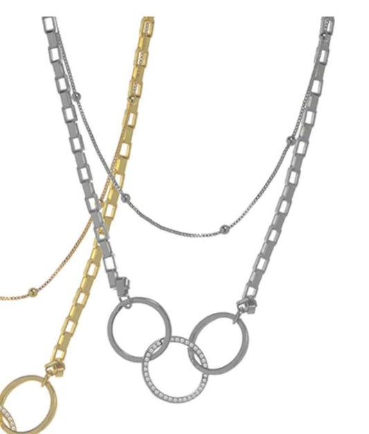 Virtuoso Double Layer Necklace