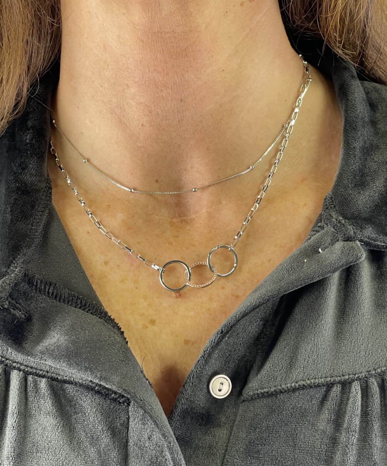 Virtuoso Double Layer Necklace