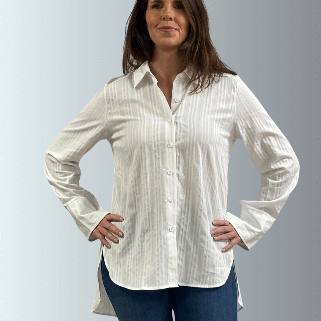 Marley Button Down Tunic Made in USA