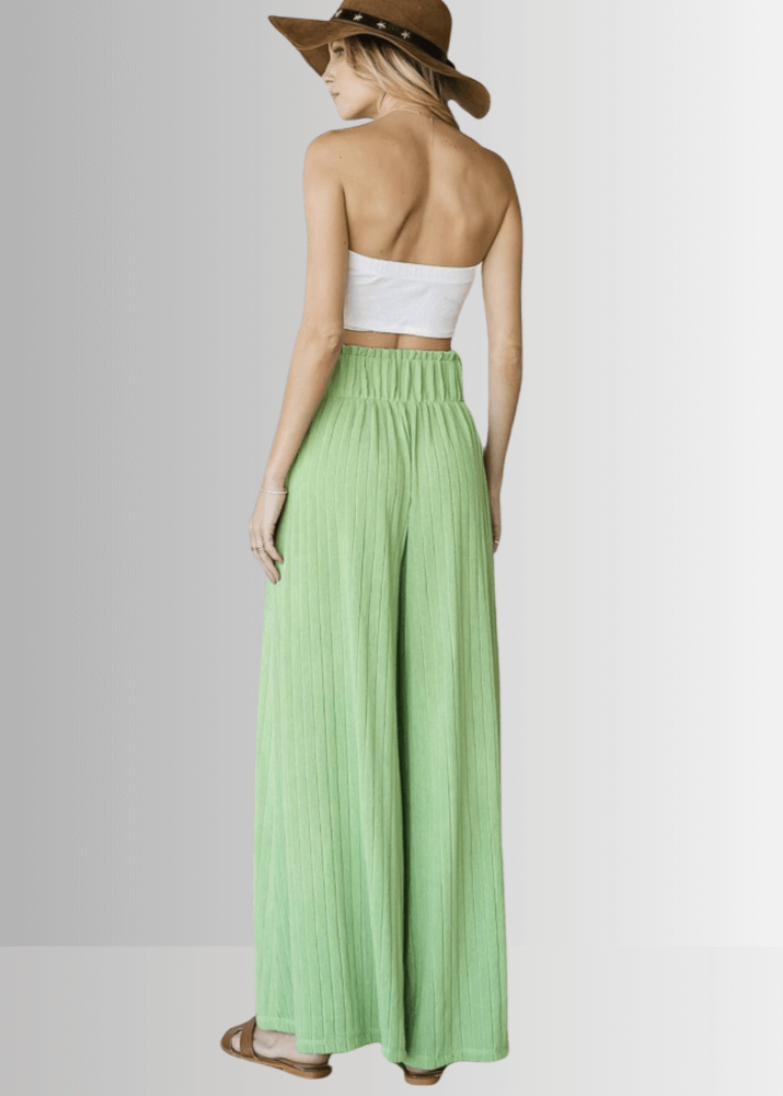 Avery Wide Leg Pocket Palazzo Pants