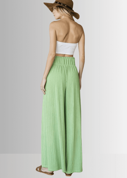 Avery Wide Leg Pocket Palazzo Pants