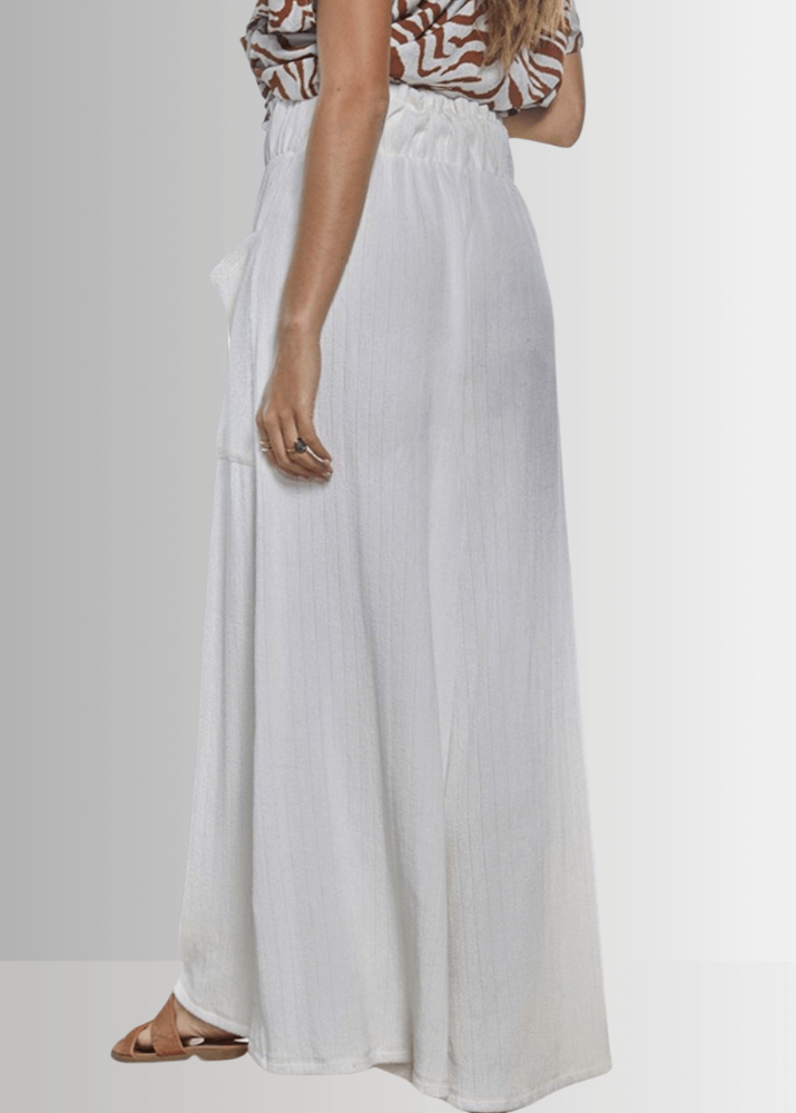Avery Wide Leg Pocket Palazzo Pants