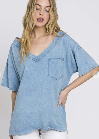 All American Vintage V Tee Made in USA