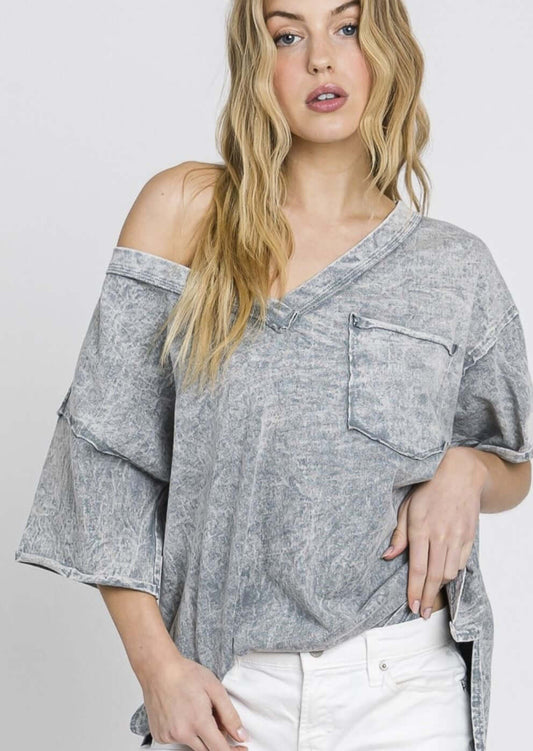 All American Vintage V Tee Made in USA