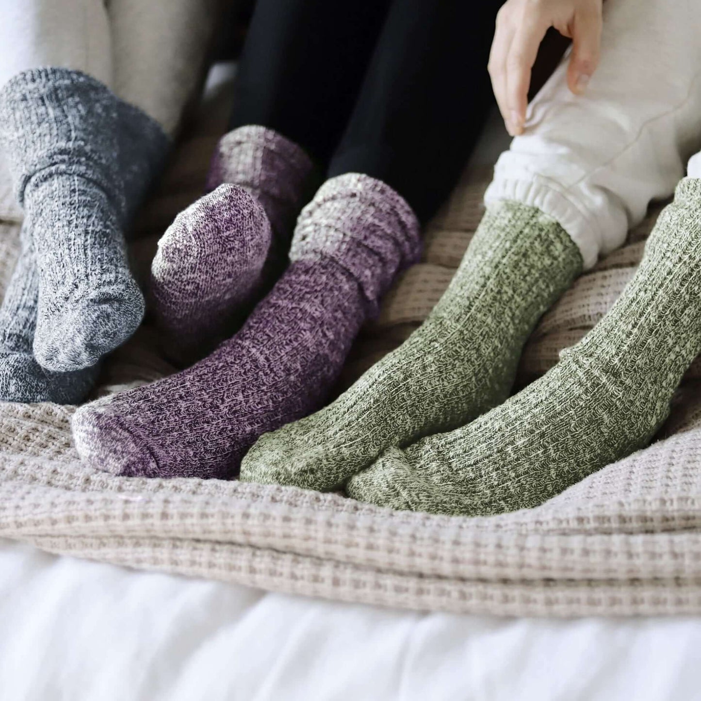 Cozy Cabin Socks Made in USA