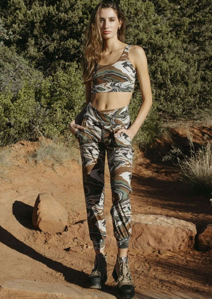 Elevate Bra in Camo