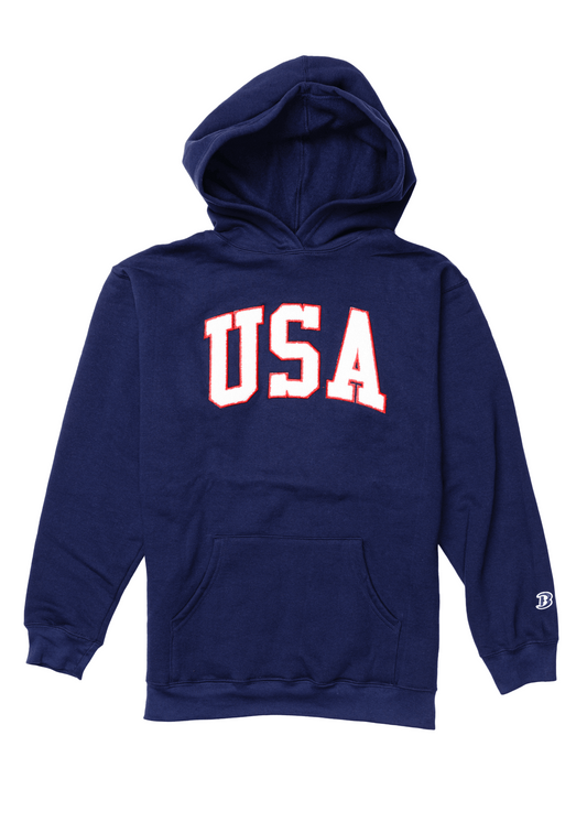 Boathouse Unisex USA Chenille Hoodie