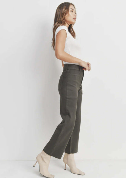 Nautical Wide Leg Jean Made in USA