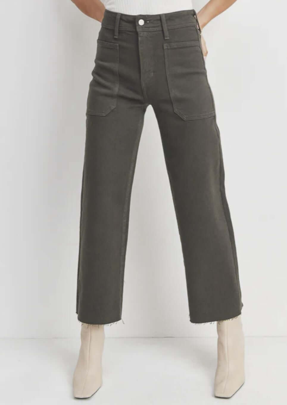 Nautical Wide Leg Jean Made in USA