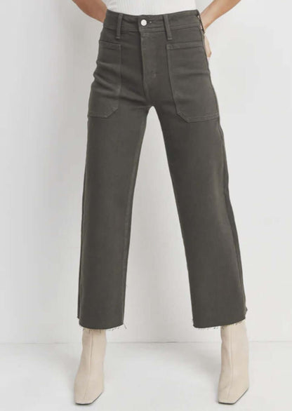 Nautical Wide Leg Jean Made in USA