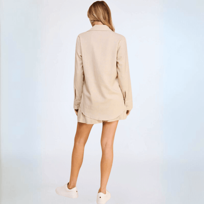 Amari Linen Long Sleeve