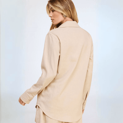 Amari Linen Long Sleeve