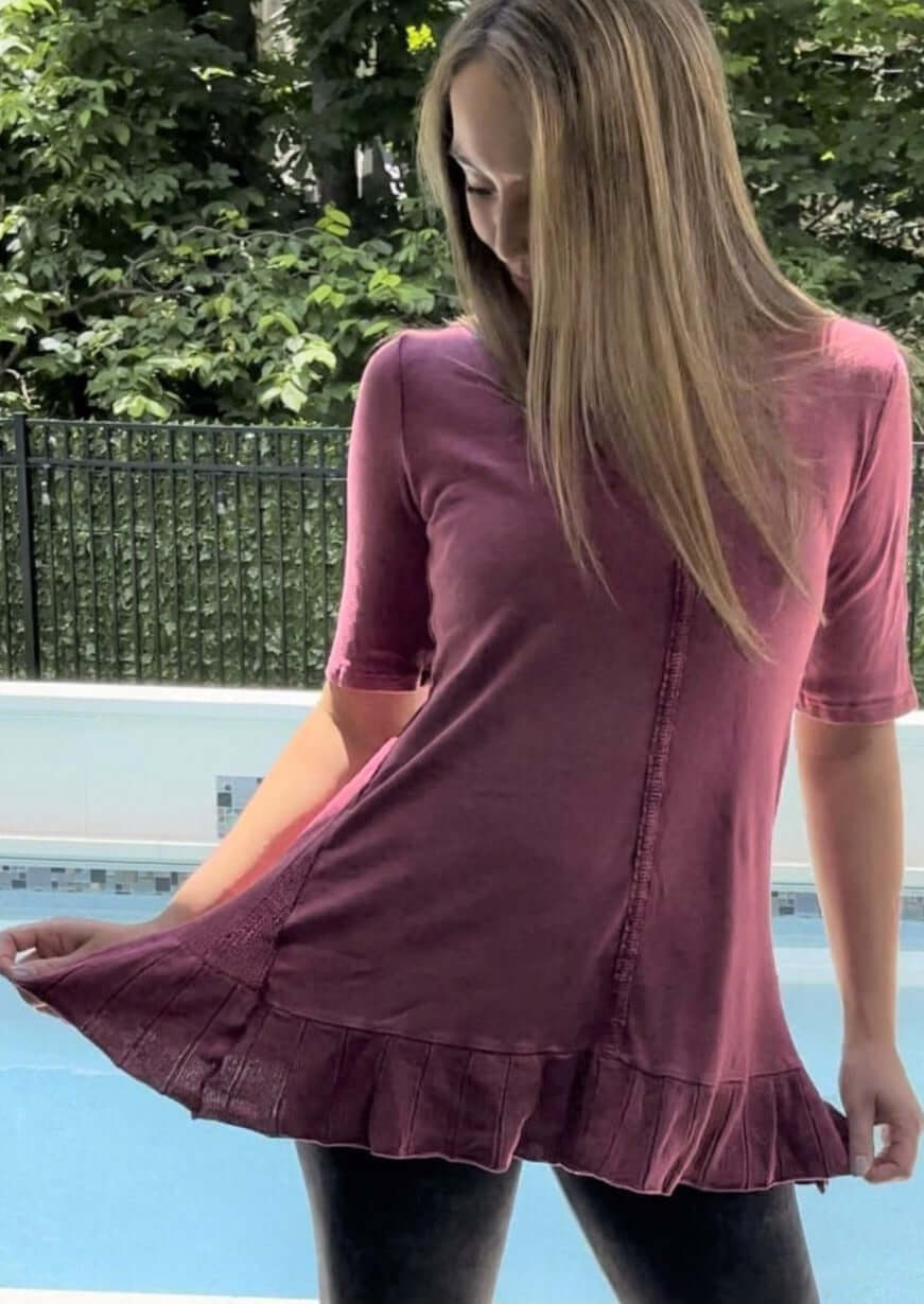 Feminine Flare Tunic