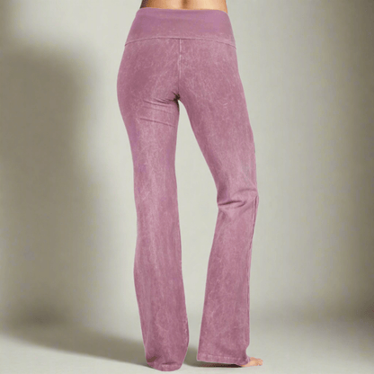 Bootcut Flare Mineral Washed Jeggings in Made in USA