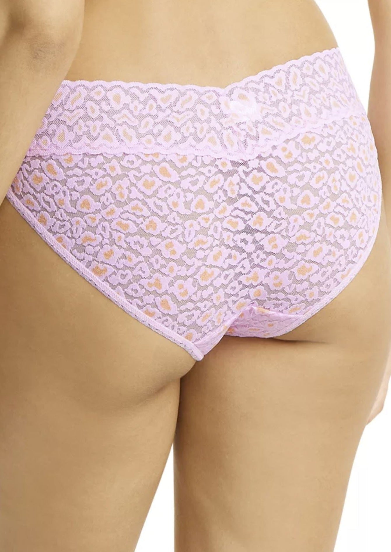 Leopard V-Kini Rose Petal Orange Blossom