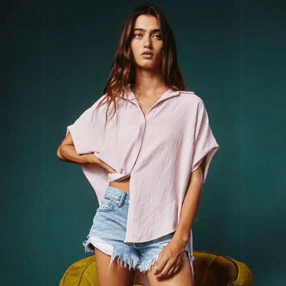 Our Favorite Versatile Button Down Top Made in USA