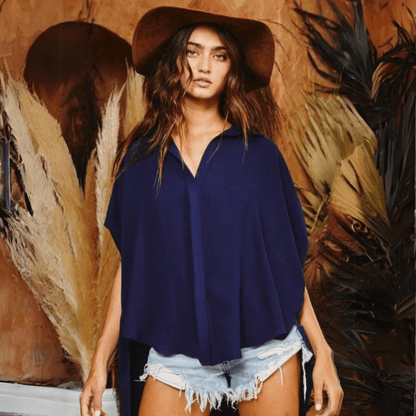 Our Favorite Versatile Button Down Top Made in USA