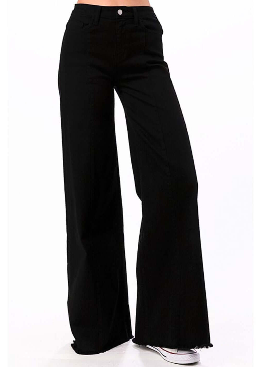 High Waist Flare Leg Denim Jeans