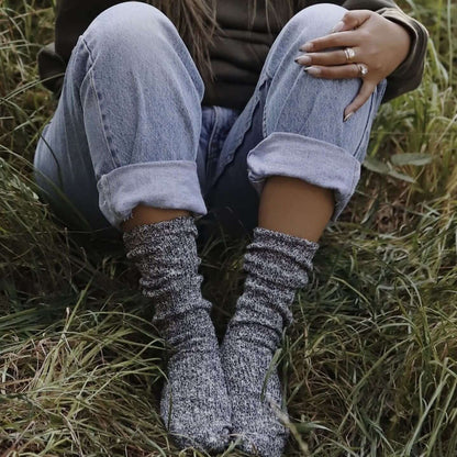 Cozy Cabin Socks Made in USA