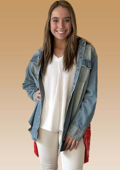 Cowtown Denim Shirt Jacket