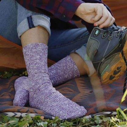 Cozy Cabin Socks Made in USA