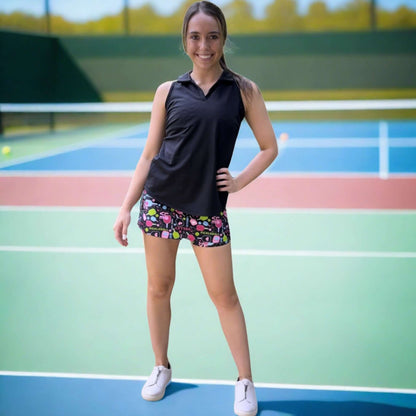 Court Skort in Pickleball Print Made in USA