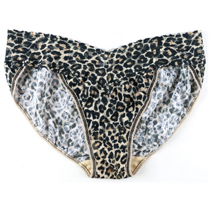 Signature Lace Leopard V-Kini