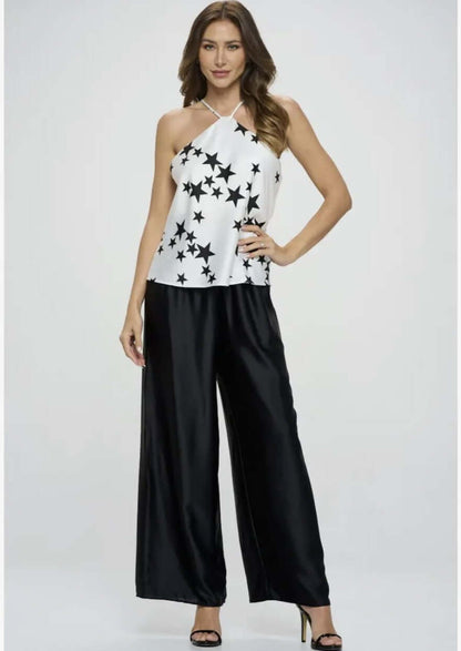 Star Quality Stretch Satin Top