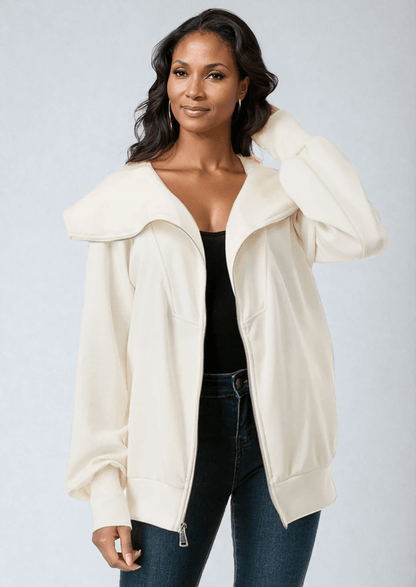 Nylah Dreamy Soft Big Collar Jacket