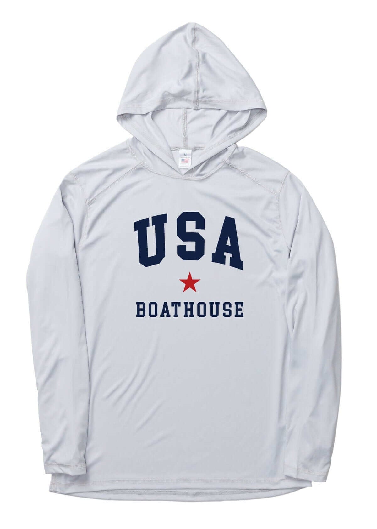 Unisex UV Protection USA Long Sleeve Hoodie