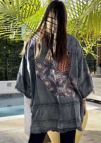 Blue Moon Kimono Made in USA