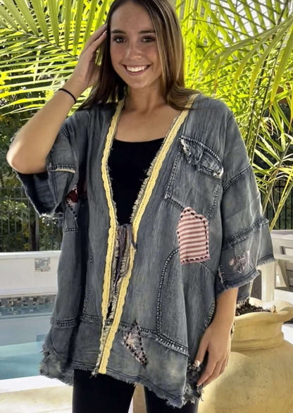 Blue Moon Kimono Made in USA