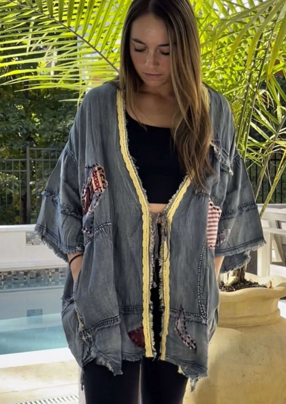 Blue Moon Kimono Made in USA